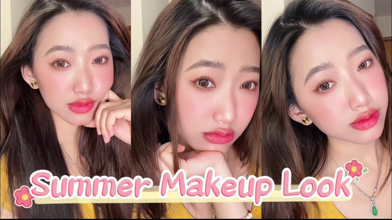 Summer Makeup Look 🌺✨🦢☀️