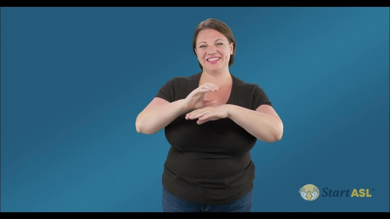 chocolate in ASL YouTube