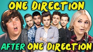 ADULTS REACT TO ONE DIRECTION'S SOLO CAREERS (Music Videos)