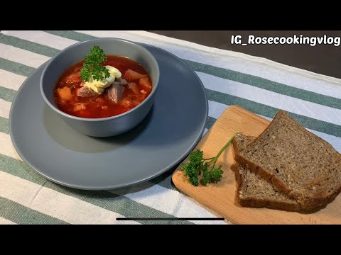 Video: Cách Nấu Borscht đỏ