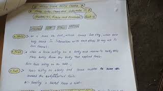 Chapter-4( FORCE AND PRESSURE)