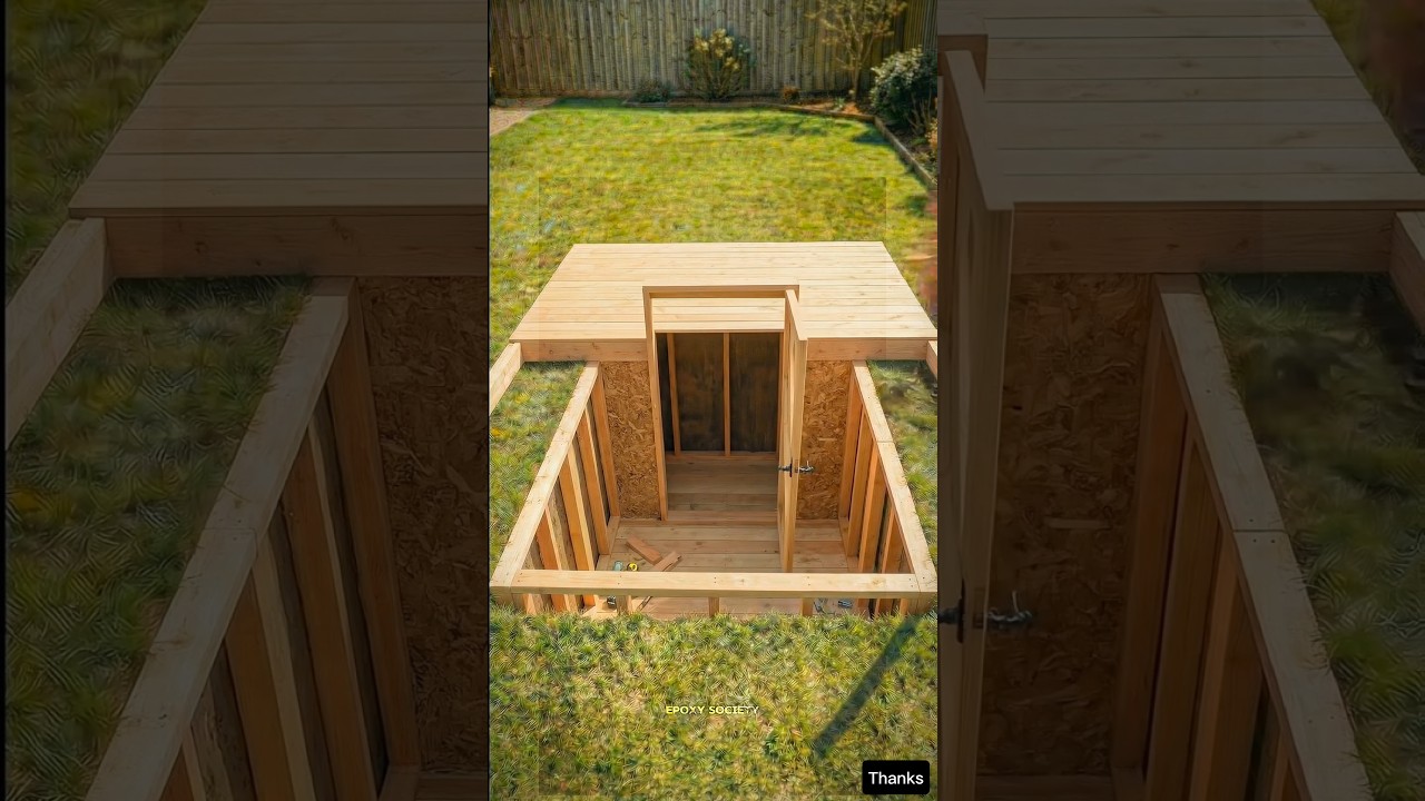 I Built a Secret Underground Room in My Backyard 