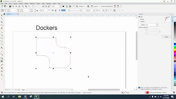 Corel Draw Tips & Tricks Dockers more info Part 2
