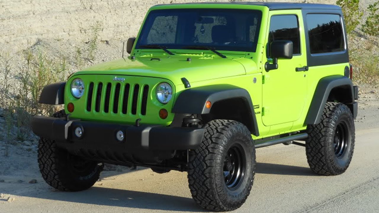 2013 Jeep Wrangler Sport 4x4 Gecho Green - Interior, Exterior - YouTube