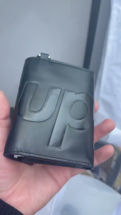 SUPREME CALFSKIN LEATHER WALLET (Made in Italy 🇮🇹)  #supreme #supremejapan