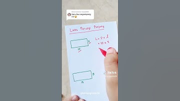 CARA MENGHITUNG LUAS PERSEGI PANJANG