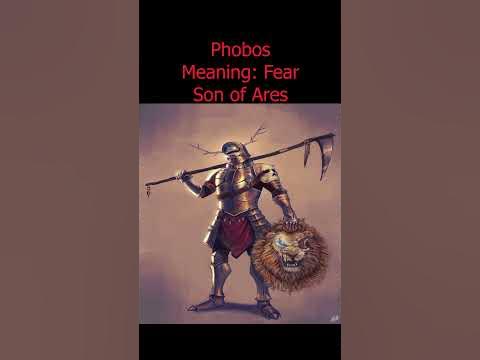 GREEK PERSONIFICATION SPIRITS - Deimos Meaning & Other Meanings #shorts