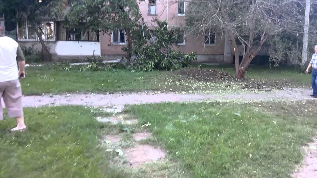 Последствия обстрела на Южном 13 июля 2014 - 2