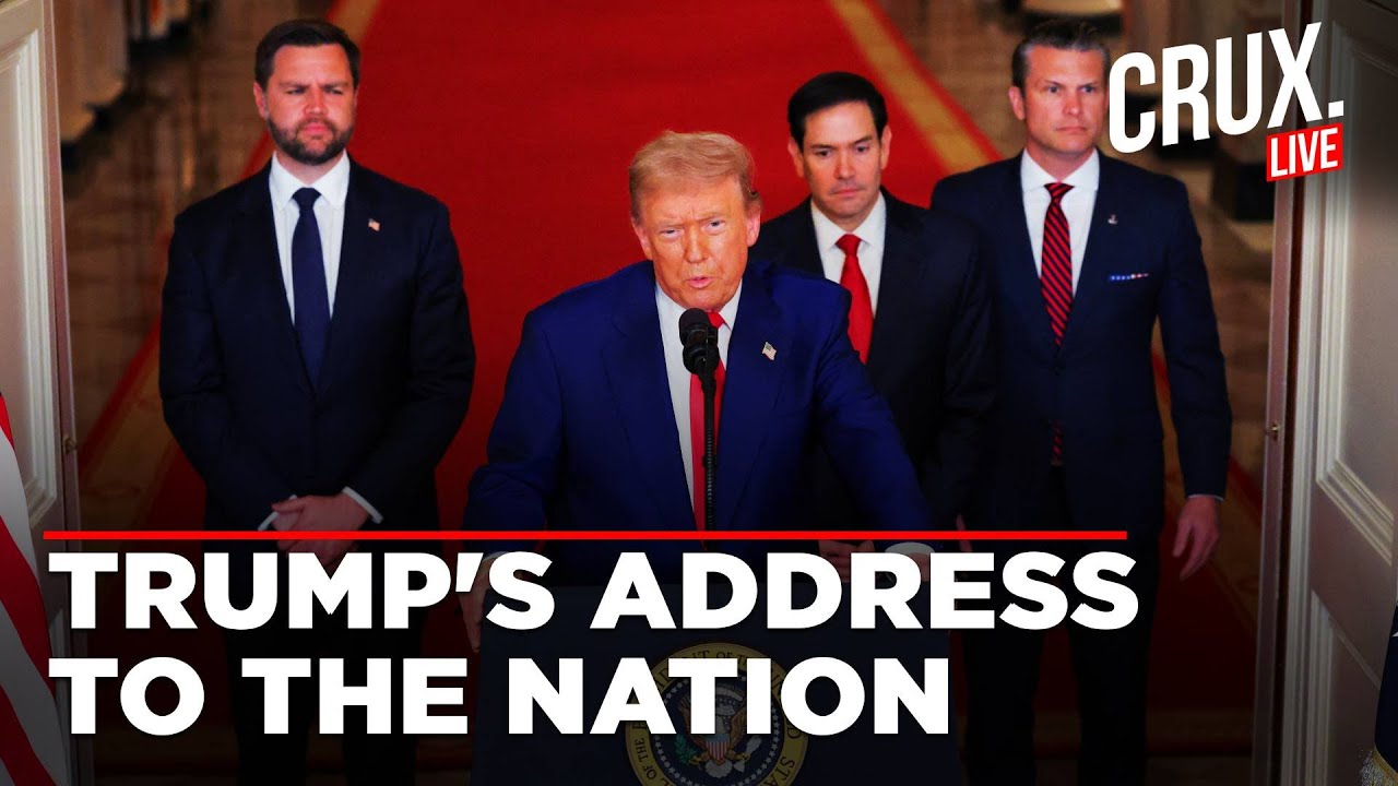 Trump Address LIVE | President Delivers Primetime Speech To The Nation ...