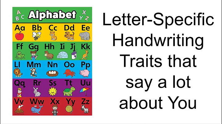 HOW TO ANALYZE HANDWRITING LETTER BY LETTER --- (l...