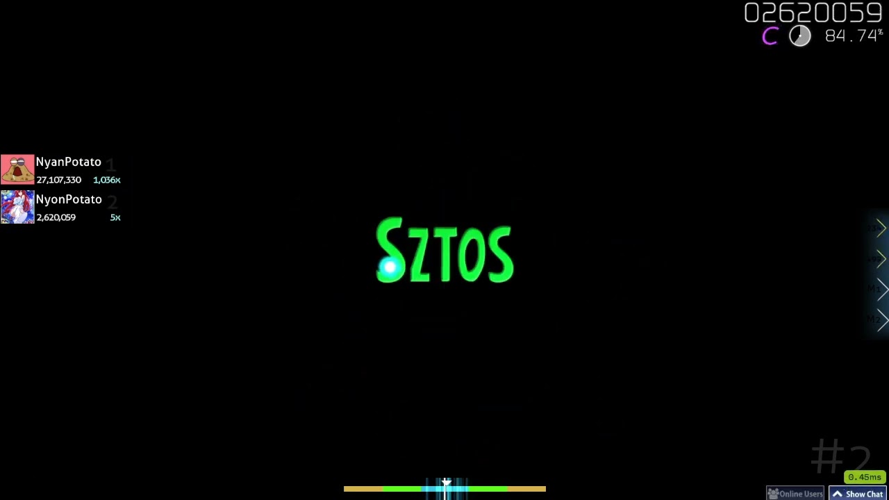 NyonPotato beats NyanPotato in a 1v1