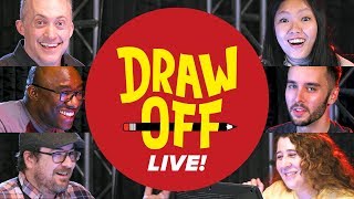 DrawOff Live • We Draw Your Suggestions • Draw Off