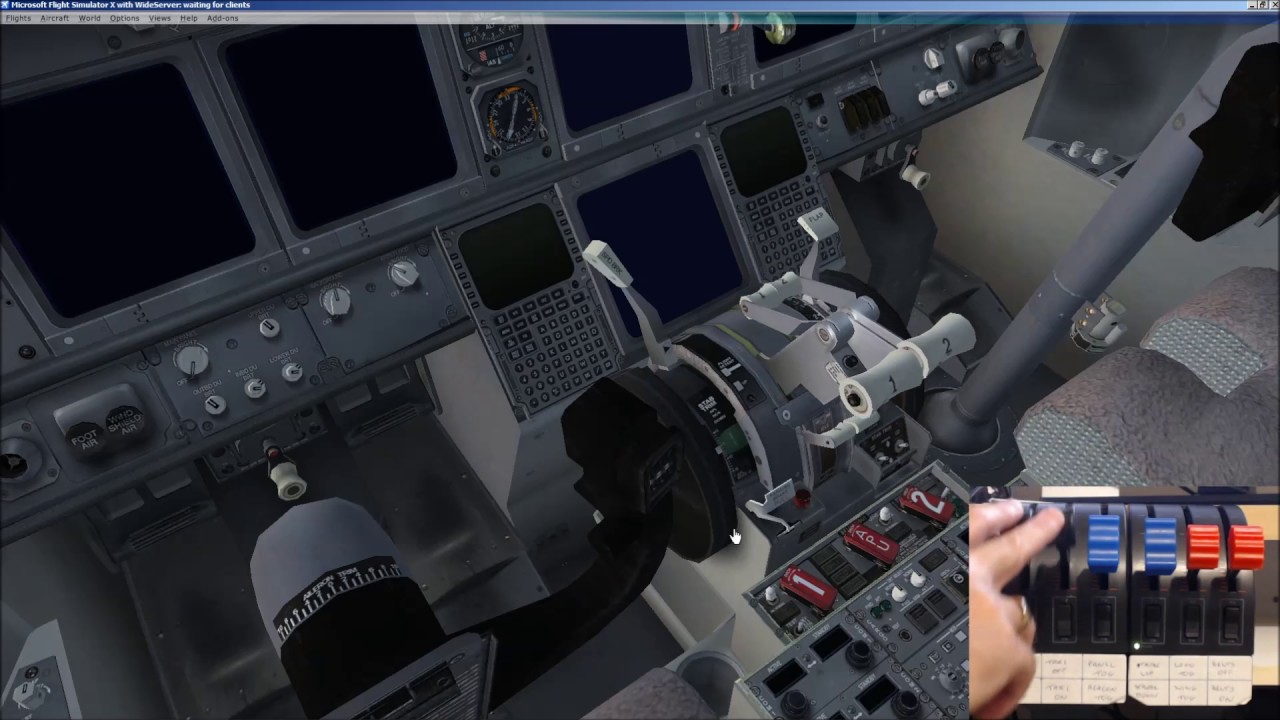 Configuring reverse thrust with Saitek throttles YouTube