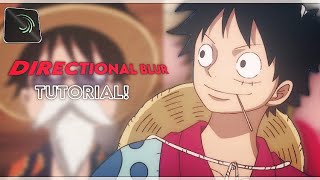 Directional Blur Shake Tutorial In Alight Motion