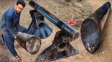 Broken Trunnion Shaft Repair Suspension System // Rebuilding Truck Suspension Truncation