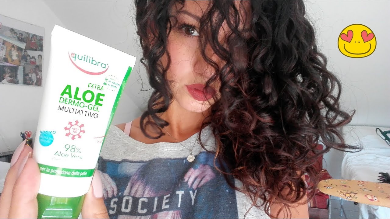 CAPELLI RICCI - Styling con DERMO-GEL di Equilibra, prova e recensione 