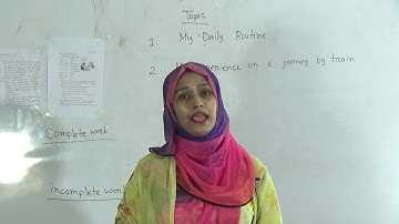 Class: Seven, Subject: English (Lecture- 18), Topic: Assignment-2