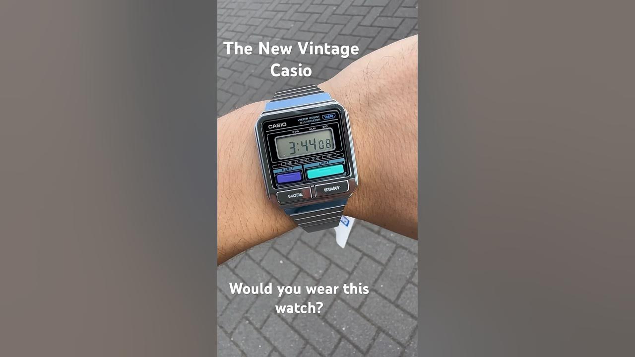 The Casio Vintage A120WE-1A #fashion #watch #casio #vintage - YouTube