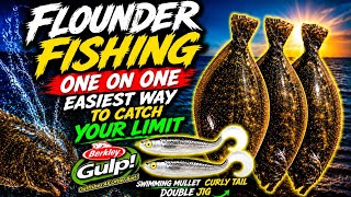 Flounder Fishing 101 - EASIEST Way to Catch Your LIMIT of Flounder!!