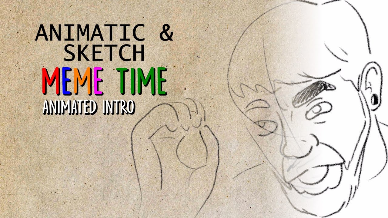 Jacksepticeye's MEME TIME animated intro Animatic & Sketch YouTube