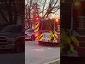 *Screaming Q* BCoFD Engine 13 Truck 13 Responding to a Dwelling Fire 12-29-25