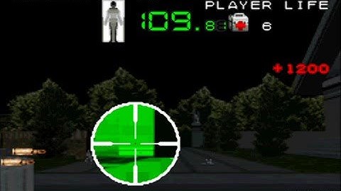 Silent Scope GBA Arcade Mode Playthrough