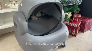 Tired of Poop Tracking & Lingering Odors?  👉Neakasa M1 Cat Litter Box screenshot 4