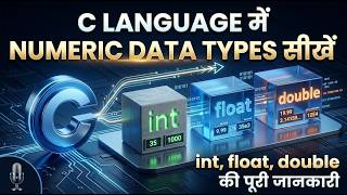 7.3) C Language में Data Types सीखें: int, float और double की पूरी जानकारी