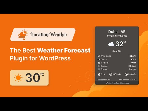 Location Weather - How to Add Weather Widget to Your WordPress Website (2026)
