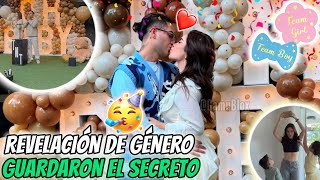 Fiesta De Revelación De Género Del BEBÉ DE EL SUPER TRUCHA Y VALERIA🥳|JUKILOP Guardó El Secreto🤔
