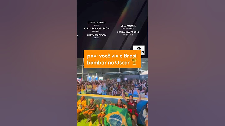 AVISA QUE É O BRASIL! 🤩 | “Ainda estou aqui” e Fernanda Torres indicados ao Oscar 2025! 🏆 #Oscars