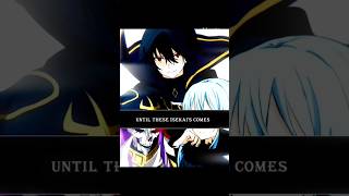 They thought they were OP... until THEY showed up💀 #anime #isekai #overlord #tensura ##shadow #short