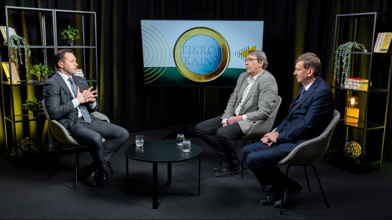 Kainos gali kilti: ekonomikos ministras apie karo poveikį Lietuvai | Edvinas Grikšas | Tikroji kaina