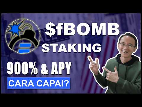 Belajar staking fBOMB Coin langkah demi langkah