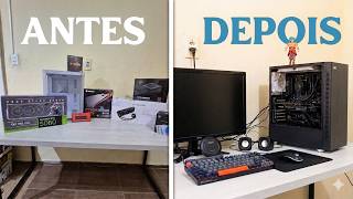 O Início do Meu Setup dos Sonhos!🔥 A Construção do Meu Primeiro Setup.