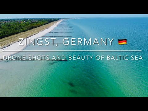 Beauty of Baltic Sea with some drone shots (4K) from Zingst, Germany 🇩🇪