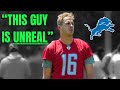 Literally everyone is amazed by lions rookie