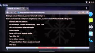 2014  free IPSec VPN service on Android screenshot 3