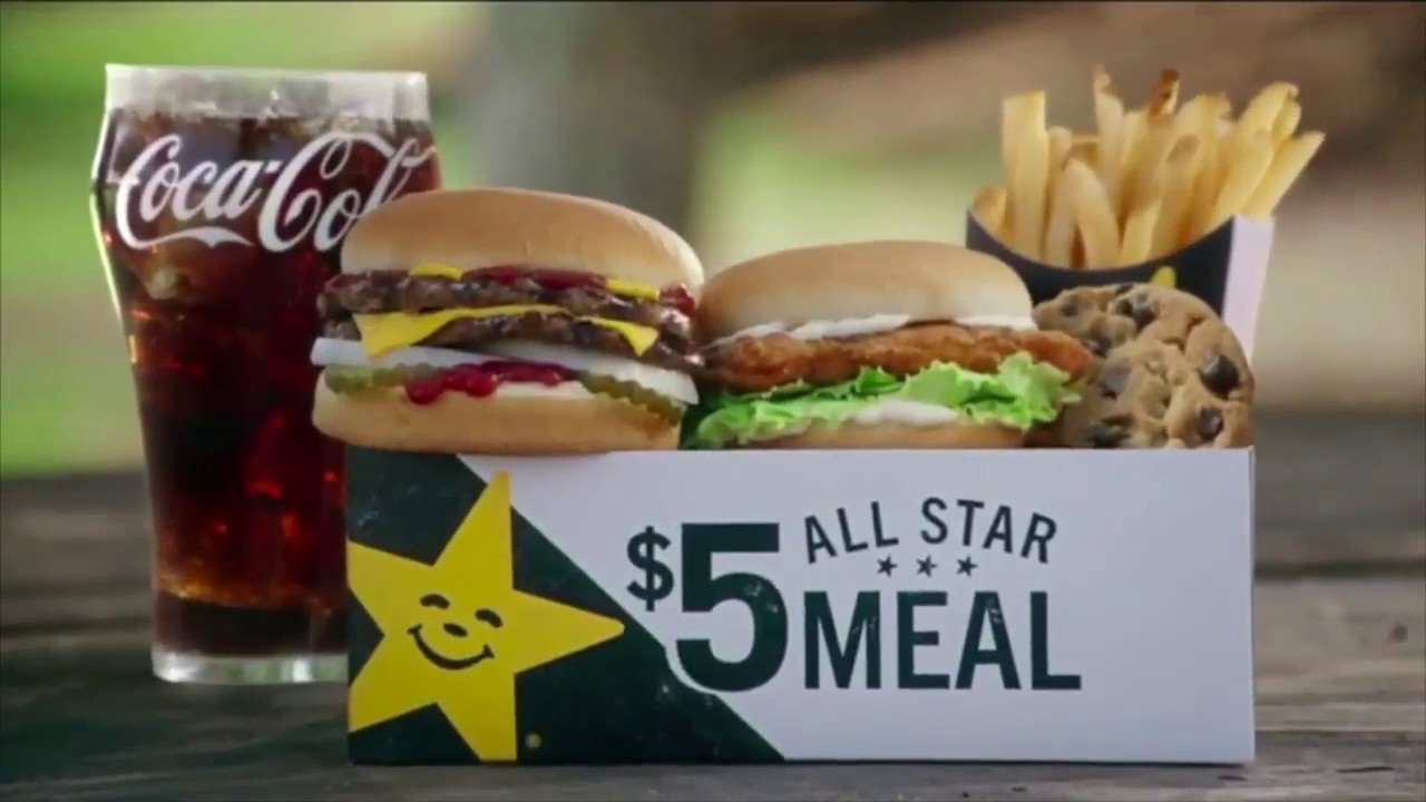 Carls Jr Commercial 2017 All Star Meal Taco Randomizer YouTube