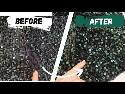 how to repair sequins on a dress How to Fix Sequin Dress by Hand