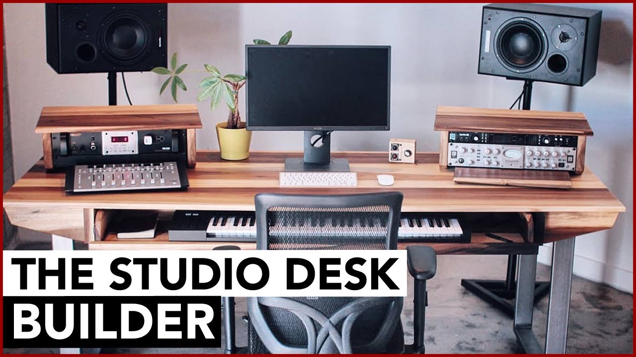 The MOST Beautiful Studio Desks in the world Monkwood Studio YouTube