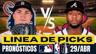 🔥⚾️  PRONÓSTICOS MLB , PLAYOFFS NBA Y NHL PARA HOY 29 ABRIL 🏀 🏒🤑 PARLAY GRATIS🔥