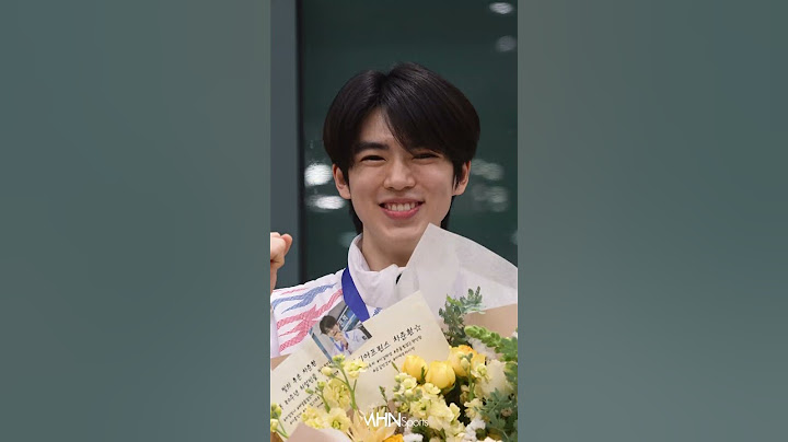 아시안게임 금메달 #차준환, 피겨왕자의 미소