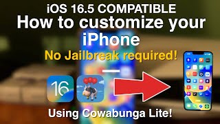 How to GET COOL TWEAKS NO JAILBREAK iOS 16.5 [Cowabunga Lite] screenshot 4
