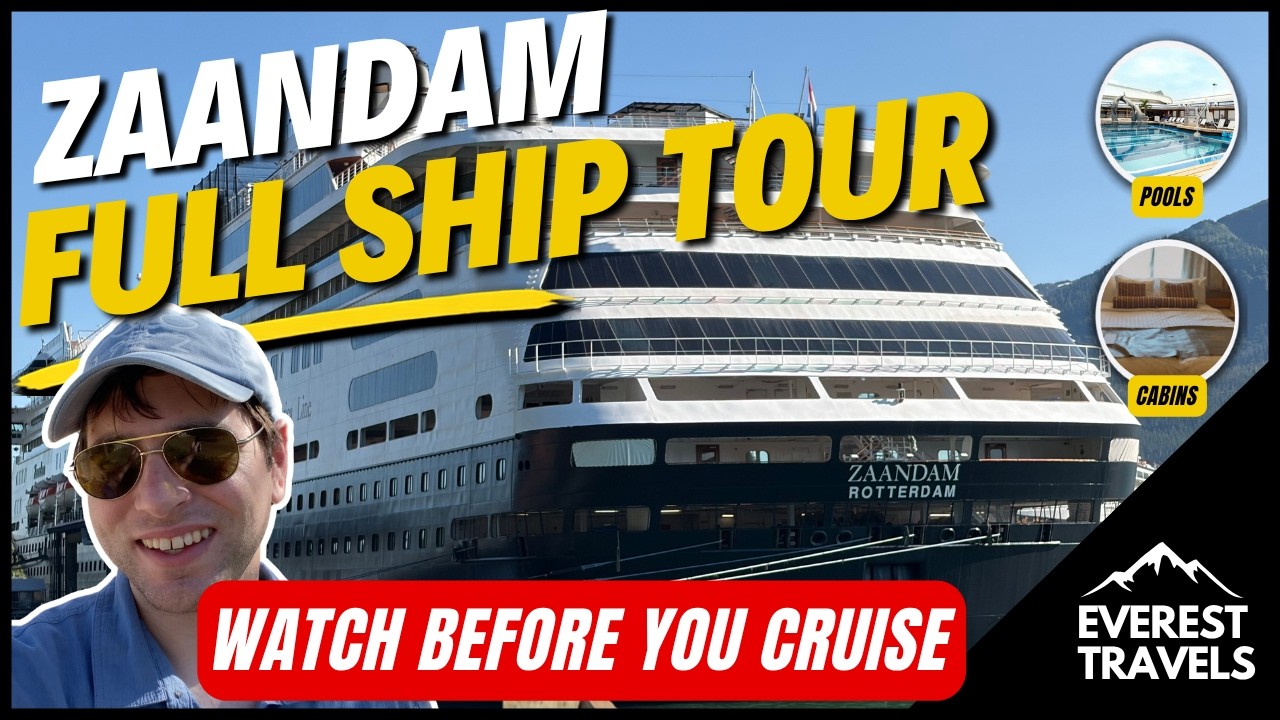 Holland America Zaandam | Deck-by-Deck Ship Tour