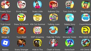 Freaky Stan, Tom Gold Run,Clash of Scary,Slap Kings,Subway Surf | Fun Mobile Games Gameplay screenshot 2