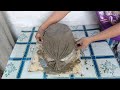 Beautiful Tips- How To Make Old Towels Pot Made of cement and sand