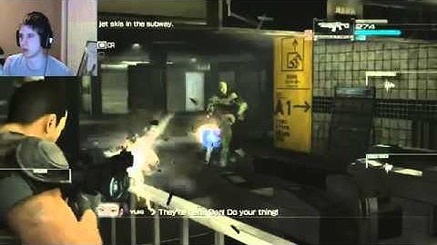 FACECAM   Binary Domain Walkthrough with Commentary Part 13   The Glitchy Robot