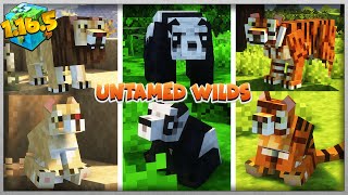 UNTAMED WILDS 1.16.5: URSOS E LEÕES! - TUTORIAL MINECRAFT MOD 219#(PT BR)