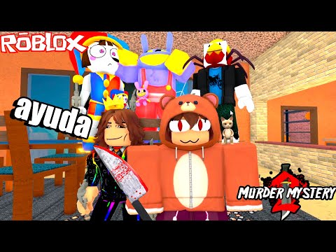 MURDER MYSTERY 2 with DIGITAL CIRCUS VR on ROBLOX